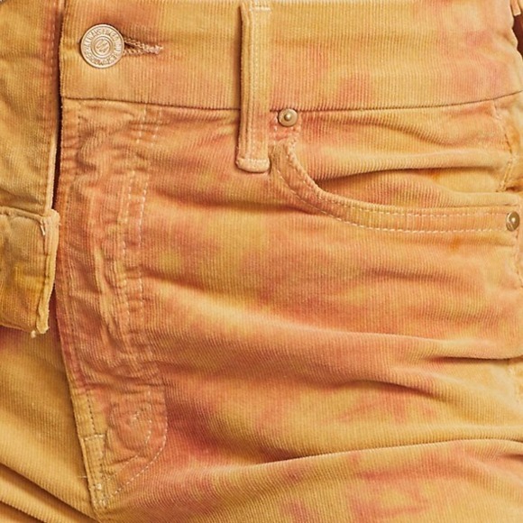 NWT Mother High Waisted Looker Corduroy Jeans Size 30 color Hopscotch - Picture 7 of 7